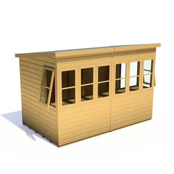 8x6 Sun Pent Potting Shed - Best Shed