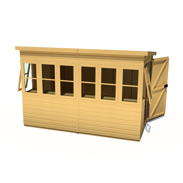 8x6 Sun Pent Potting Shed - Best Shed