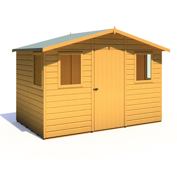 Orkney 10x6 Garden Shed 12mm Shiplap T&G