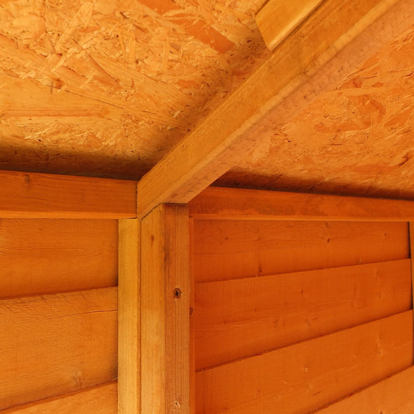 Overlap Double Door 12x6 Storage Shed