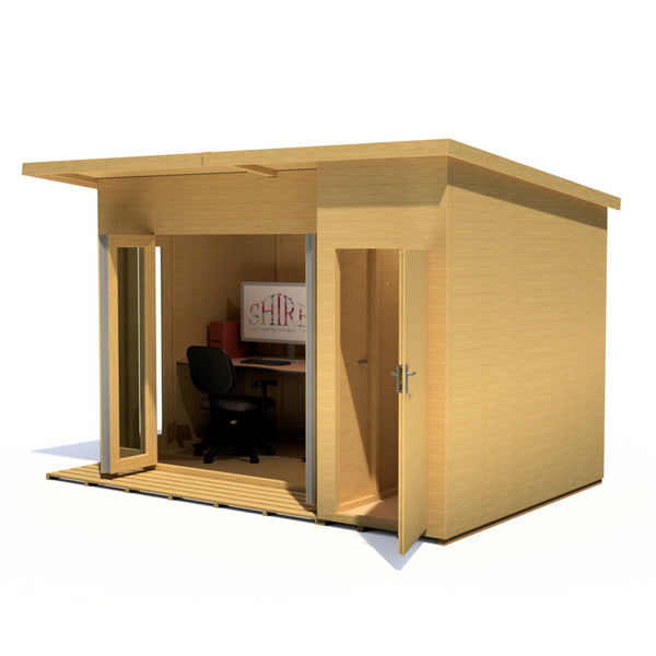 Aster 12x8 Right Hand Storage and Summerhouse 12mm Shiplap