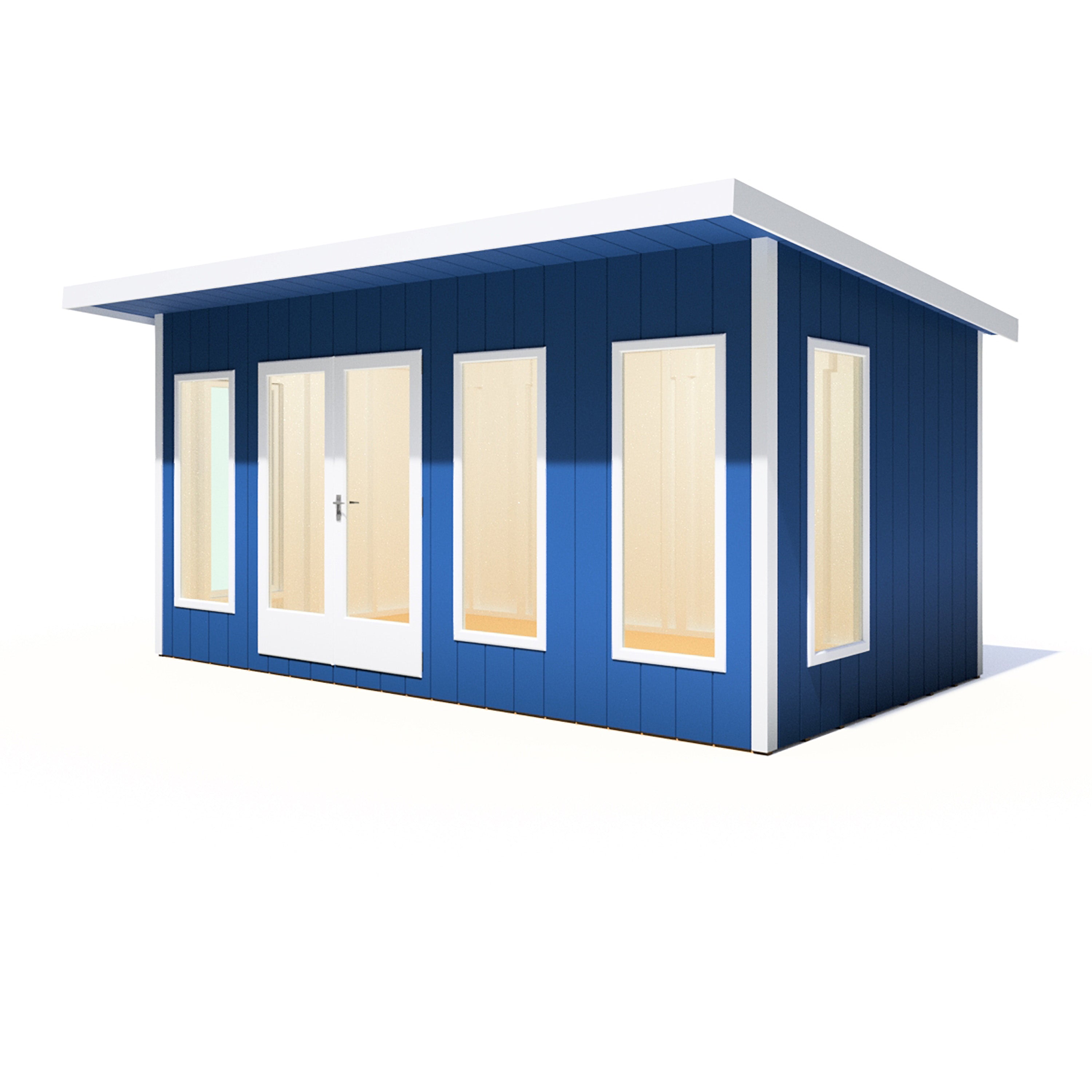 16x8 insulated Garden Studio Office Pent Roof - Best Shed
