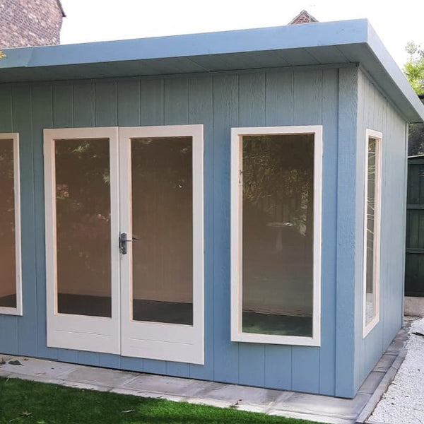 16x12 insulated Garden Studio Office Pent Roof - Best Shed