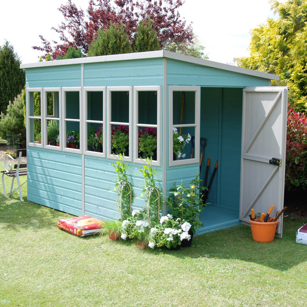 10x6 Sun Pent Potting Shed