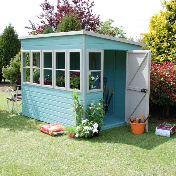 8x6 Sun Pent Potting Shed - Best Shed