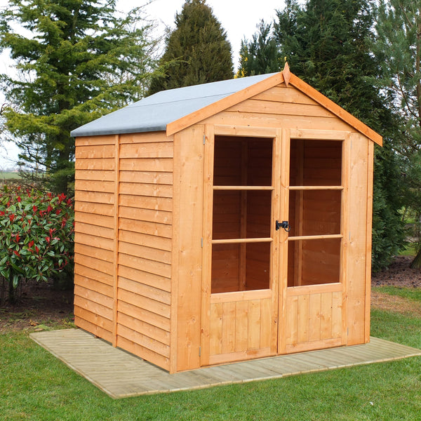 Shire Oatland Overlap 6x6 Economy Summerhouse - Best Shed