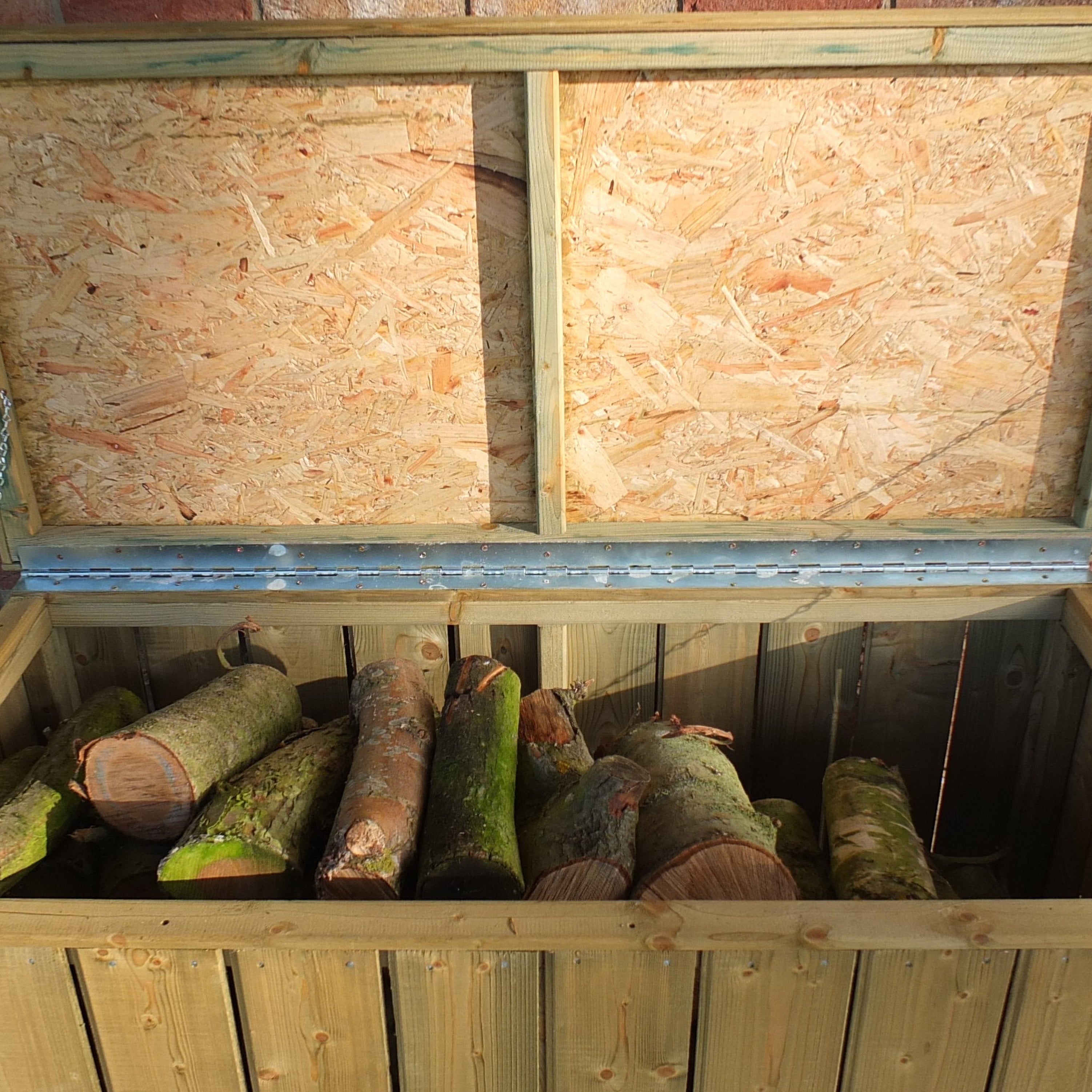 Shire Log Box Planed Timbers Pressure Treated 1270Wx560D - Best Shed