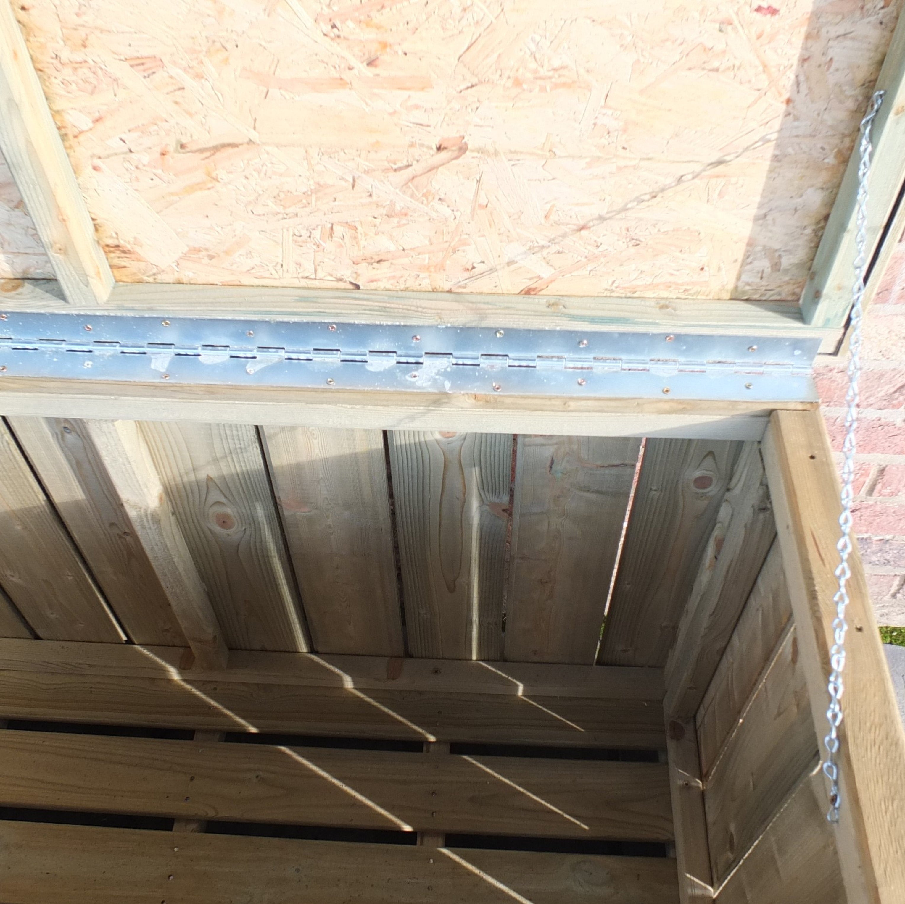 Shire Log Box Planed Timbers Pressure Treated 1270Wx560D - Best Shed