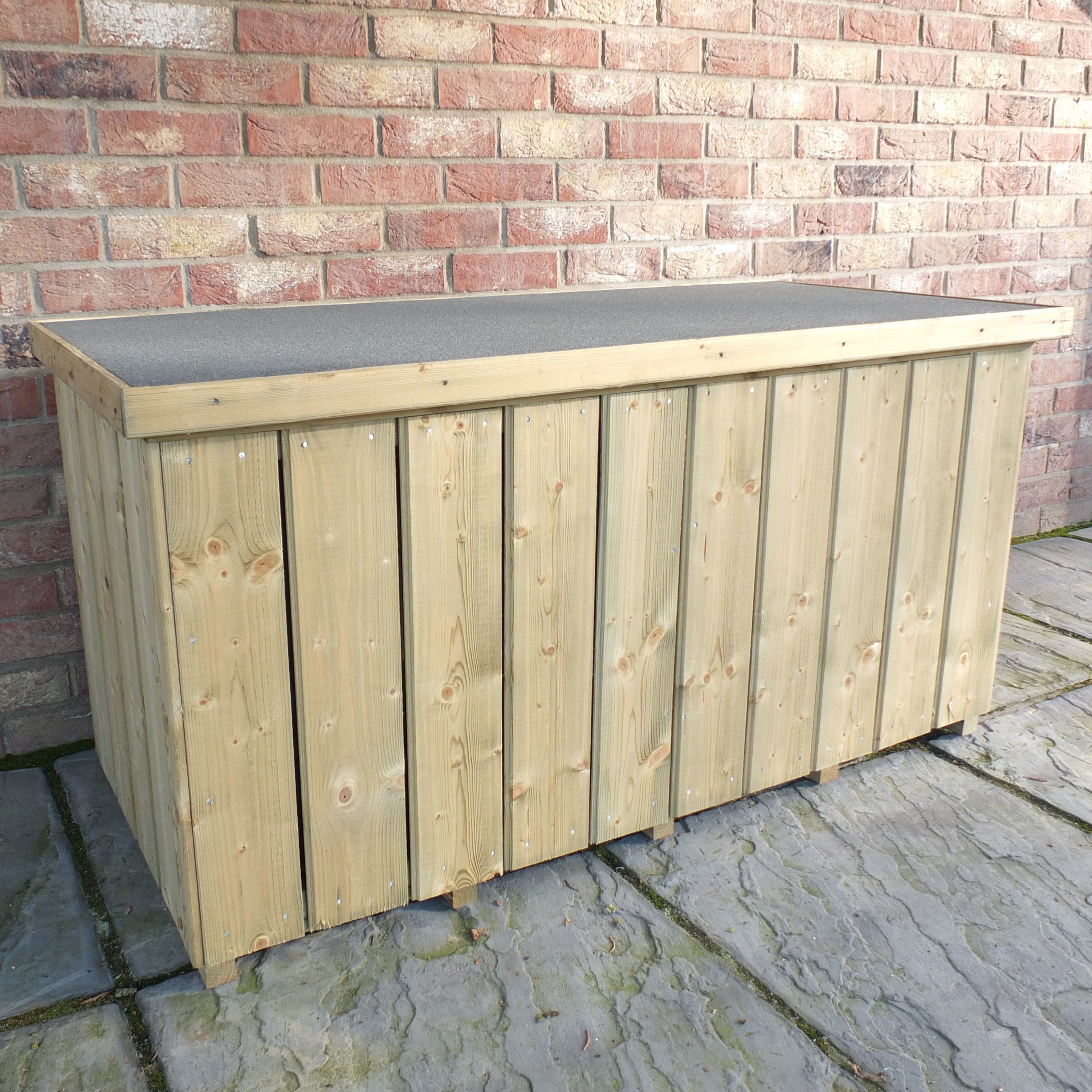Shire Log Box Planed Timbers Pressure Treated 1270Wx560D - Best Shed