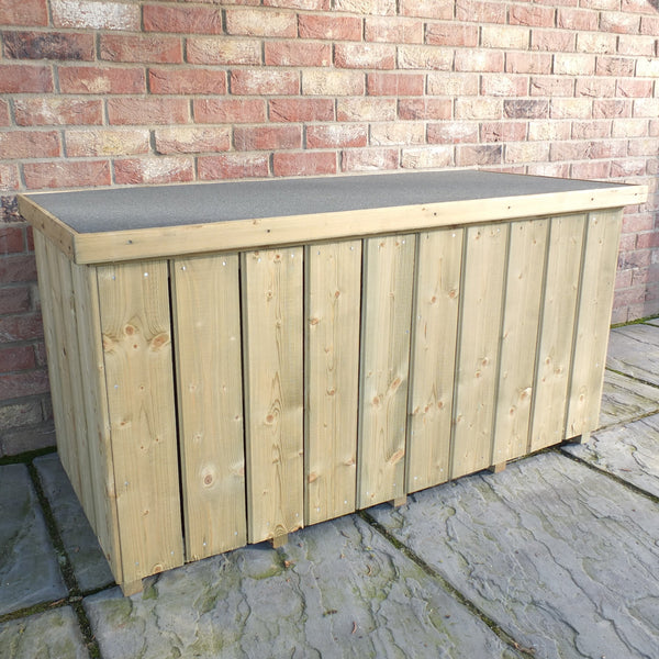 Shire Log Box Planed Timbers Pressure Treated 1270Wx560D - Best Shed