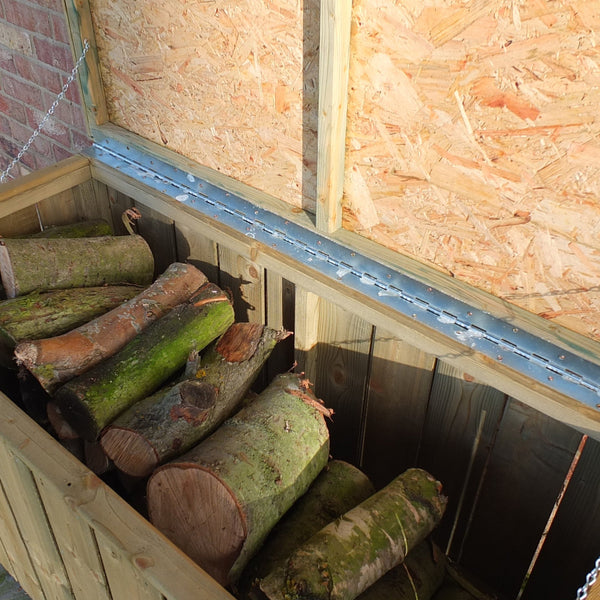 Shire Log Box Planed Timbers Pressure Treated 1270Wx560D - Best Shed