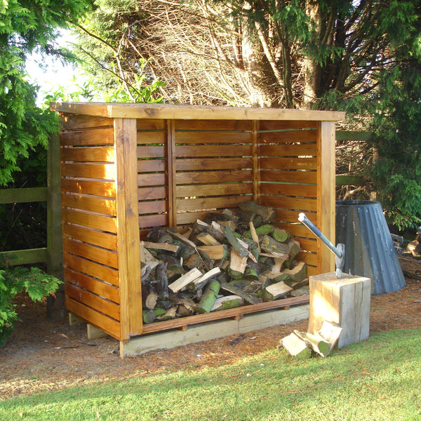 Shire Large Heavy Duty Log Store 1900x940 - Best Shed