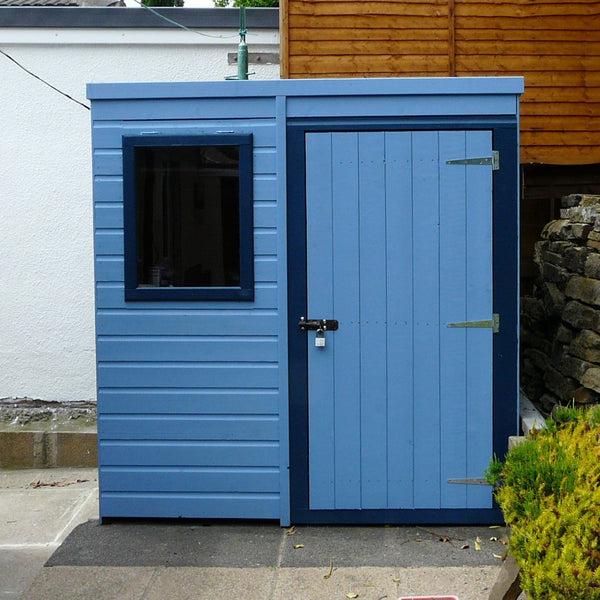 Shire Pent 6x4 12mm interlock Clad wooden Shed - Best Shed