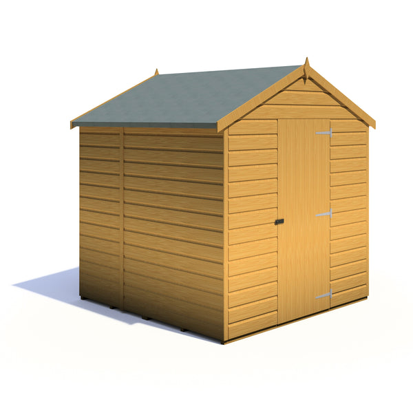 Shire Faroe 6x6 12mm interlock Clad wooden Shed