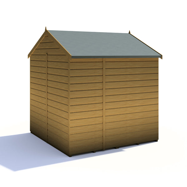 Shire Faroe 6x6 12mm interlock Clad wooden Shed