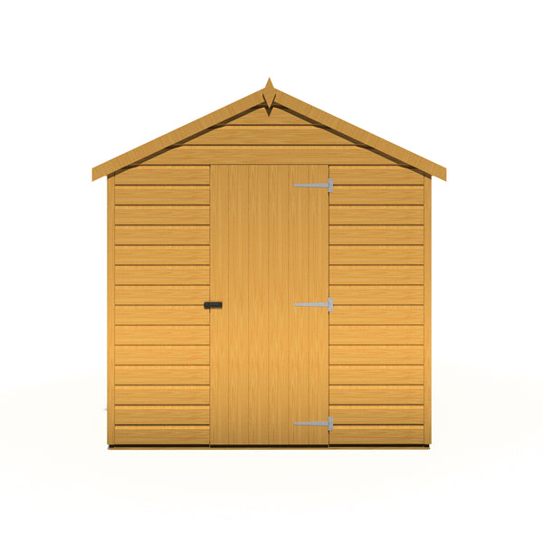 Shire Faroe 6x6 12mm interlock Clad wooden Shed