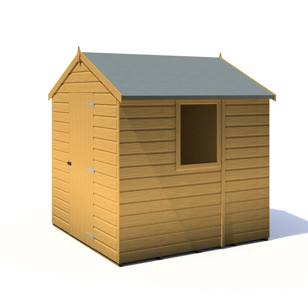 Shire Faroe 6x6 12mm interlock Clad wooden Shed