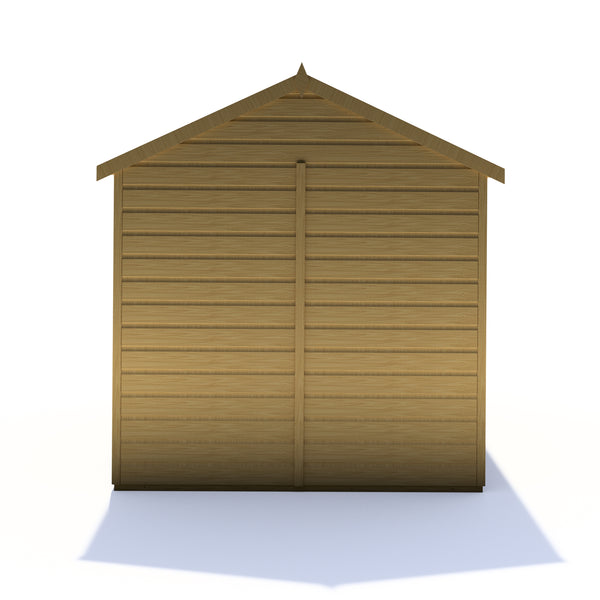 Shire Faroe 6x6 12mm interlock Clad wooden Shed