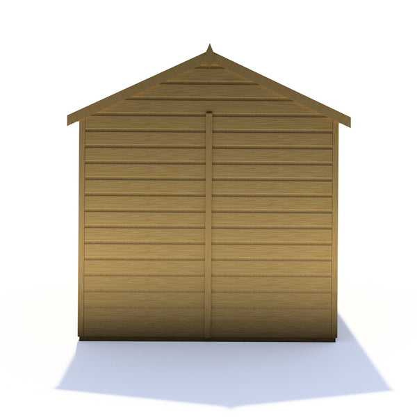 Shire Faroe 6x6 12mm interlock Clad wooden Shed