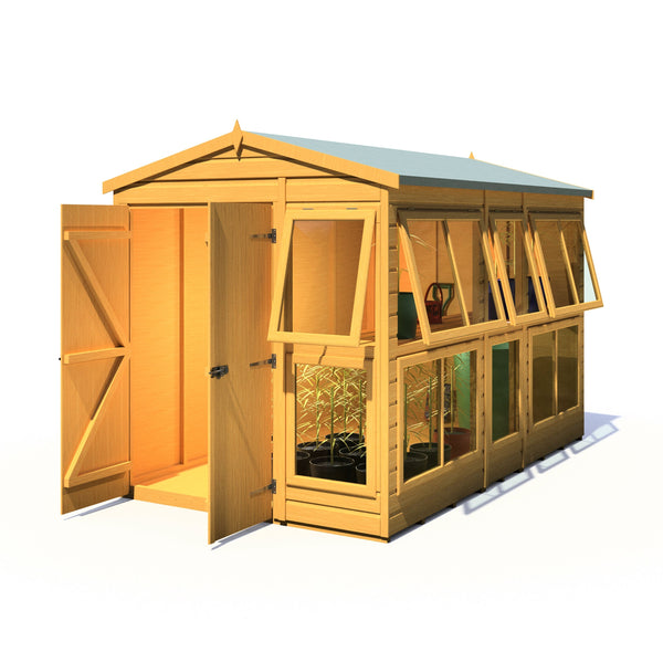 Shire Sun Hut 6x10 Potting Shed - Best Shed