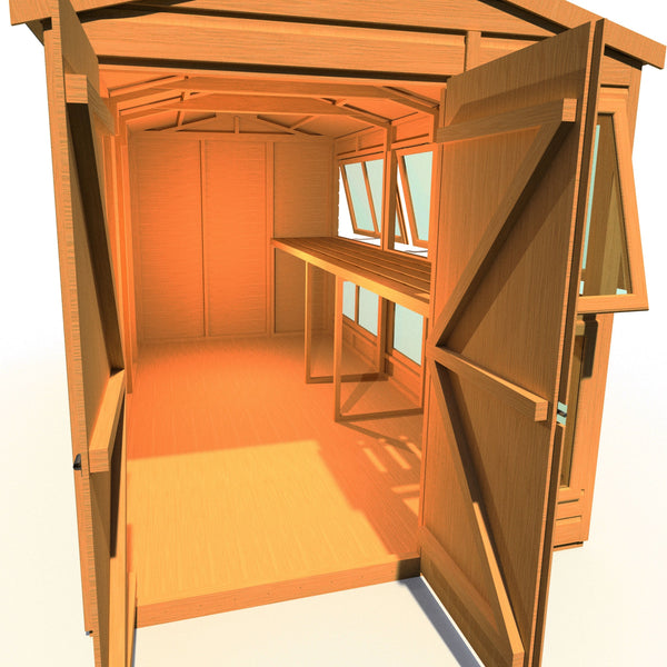 Shire Sun Hut 6x10 Potting Shed - Best Shed