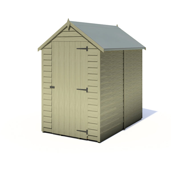 Shire Overlap 6x4   Economy Pressure Treated Storage Shed - Best Shed