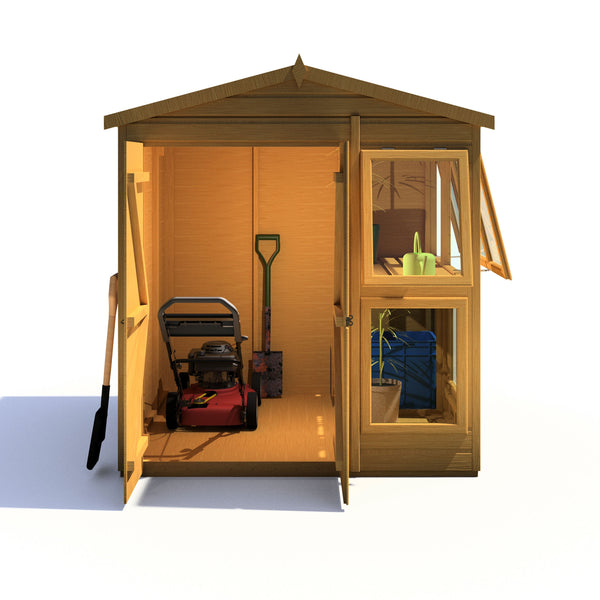 Shire Sun Hut 6x6 Potting Shed - Best Shed