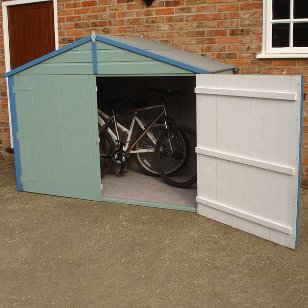 Shire Apex Bike Store Shiplap with floor 7x3 - Best Shed