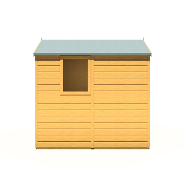 Shire Shiplap Apex 7x5 12mm interlock Clad wooden Shed