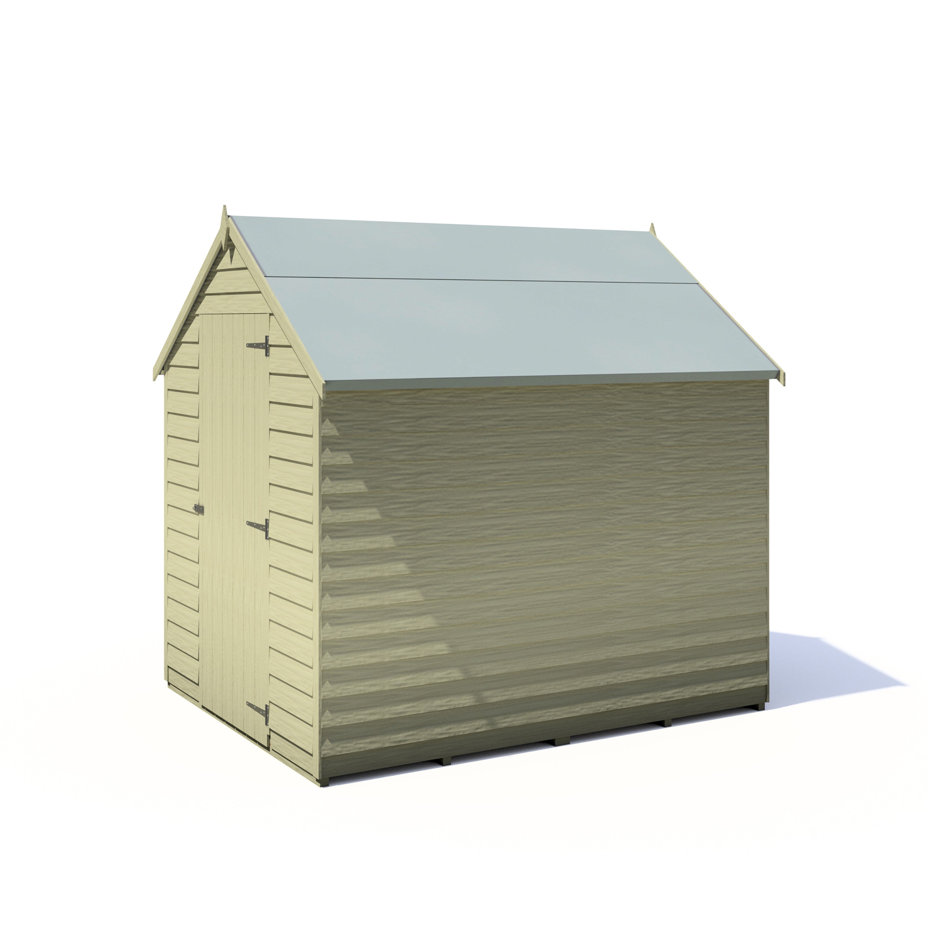 Shire Overlap 7x5   Economy Pressure Treated Storage Shed - Best Shed