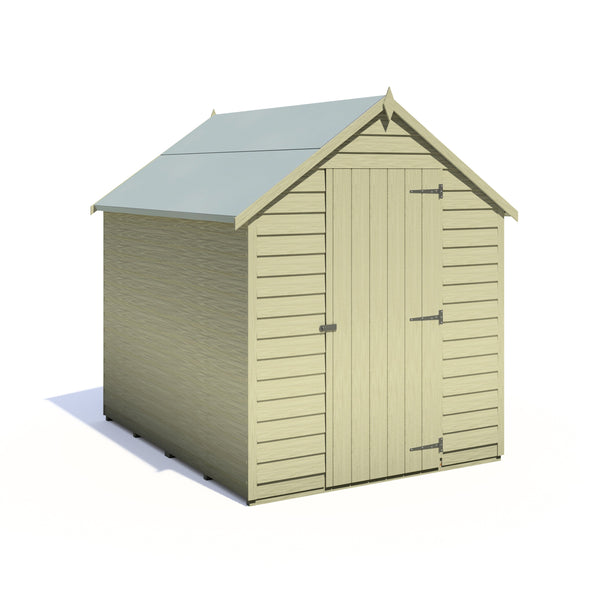 Shire Overlap 7x5   Economy Pressure Treated Storage Shed - Best Shed