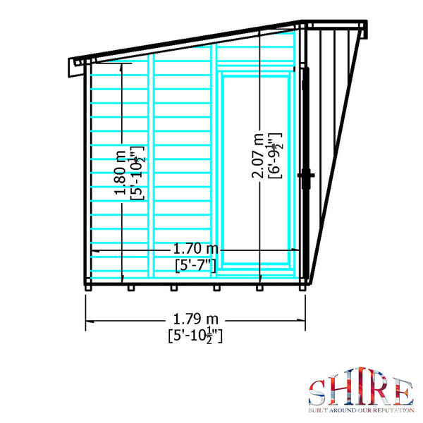 8x6 Shire highclere Summerhouse - Best Shed