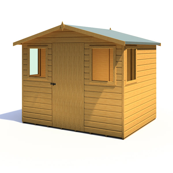 Orkney 8x6 Garden Shed 12mm Shiplap T&G