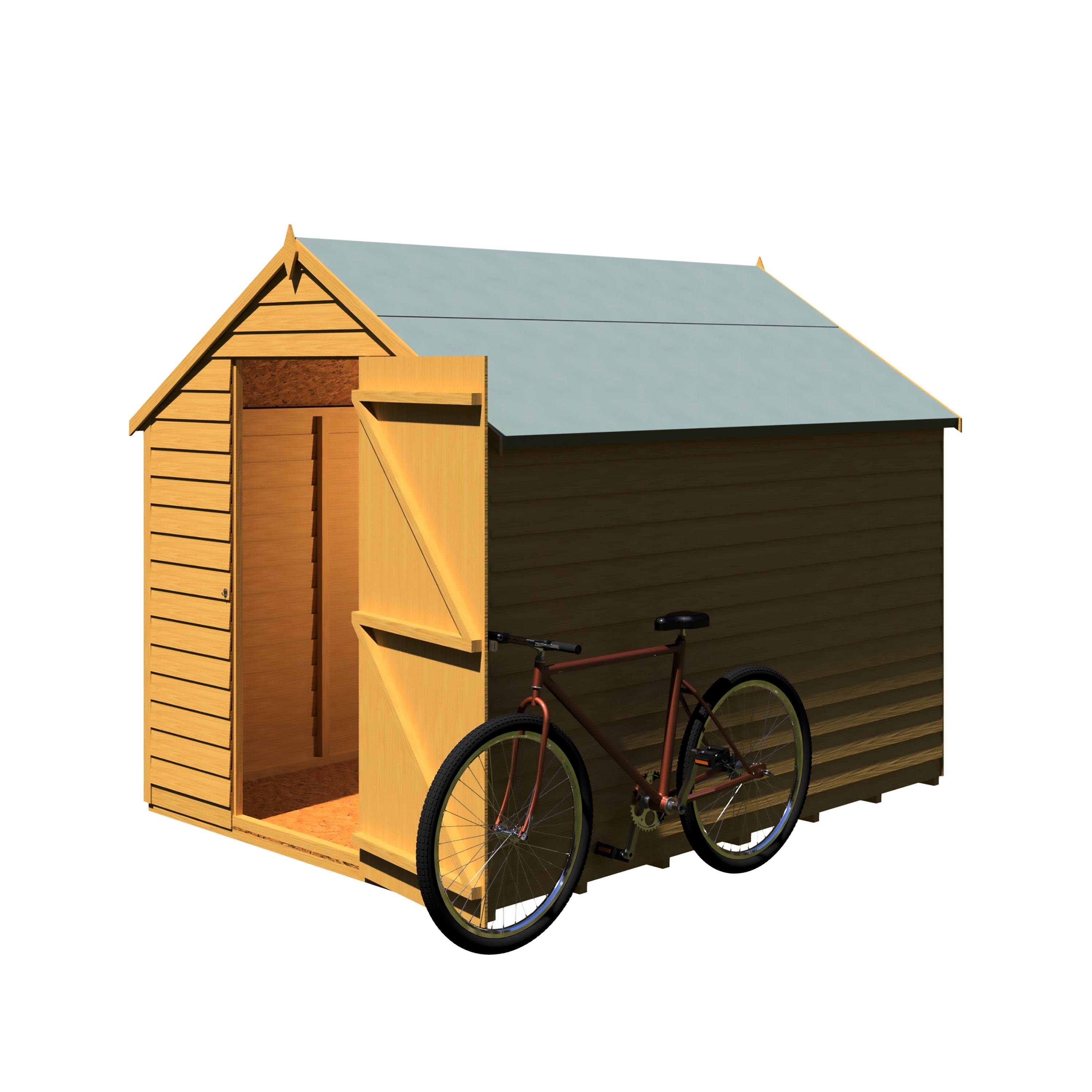 Shire Overlap 8x6 Economy Storage Shed – Best Shed