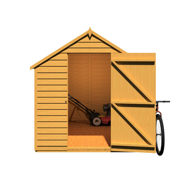Shire Overlap 8x6 Economy Storage Shed - Best Shed