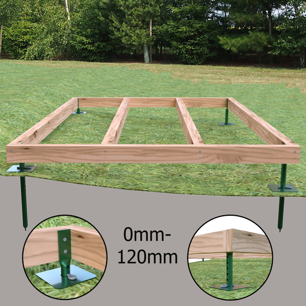 6x4 Shire Adjustable Shed Base