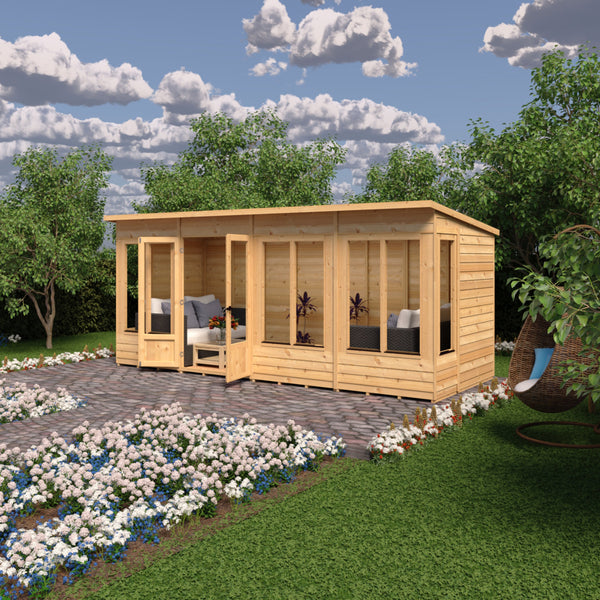 Shire 16x6 Alora Pent Summerhouse