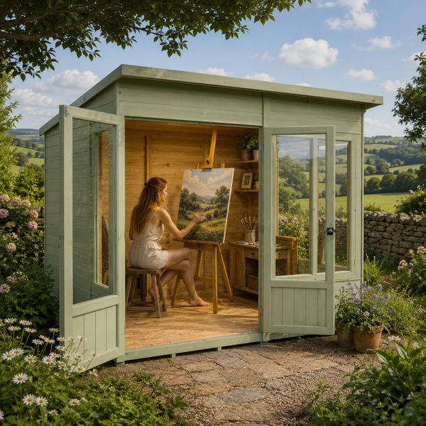Shire 8x6 Alora Pent Summerhouse