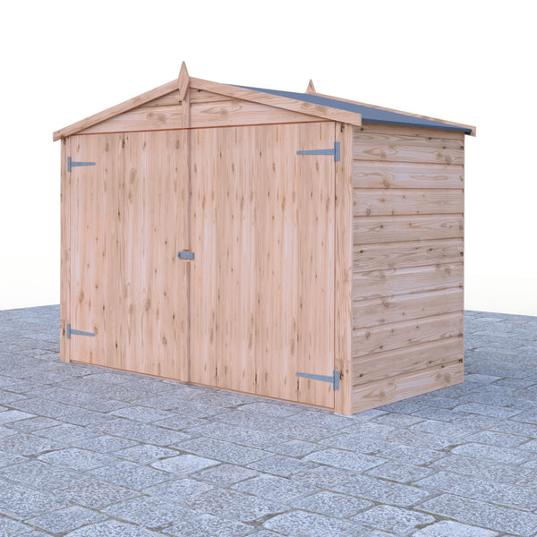 Shire Apex Bike Store Shiplap no floor 6x3 - Best Shed