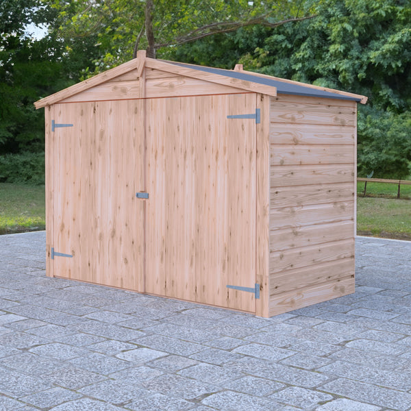 Shire Apex Bike Store Shiplap no floor 6x3 - Best Shed