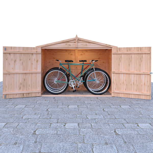 Shire Apex Bike Store Shiplap no floor 6x3 - Best Shed