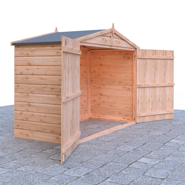 Shire Apex Bike Store Shiplap no floor 6x3 - Best Shed