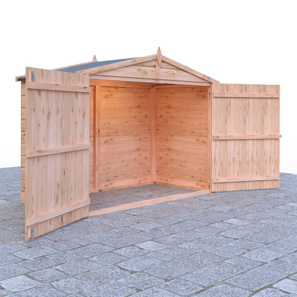 Shire Apex Bike Store Shiplap no floor 6x3 - Best Shed