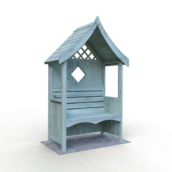 Shire Arum Arbour Seat 1.4x0.7m - Best Shed