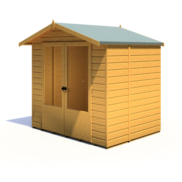 Shire Avance 7x5 12mm interlock Clad wooden Summerhouse - Best Shed