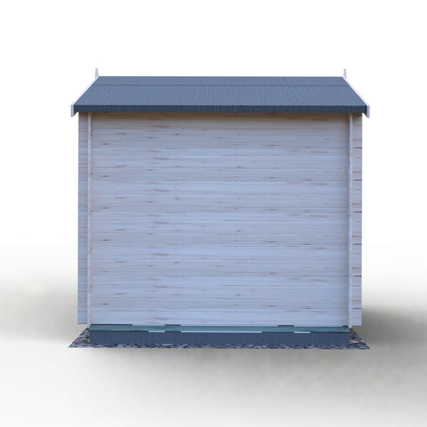 Shire Avesbury 8x8 Log Cabin 19mm interlock  Cladding - Best Shed