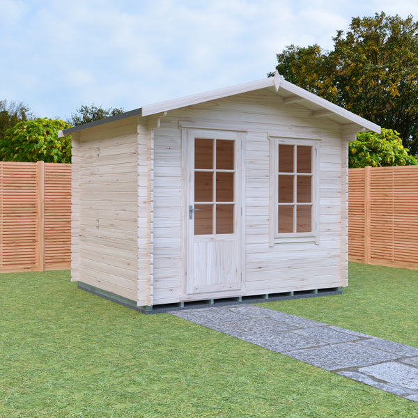 Shire 10x8 bucknells log cabin 28mm Cladding