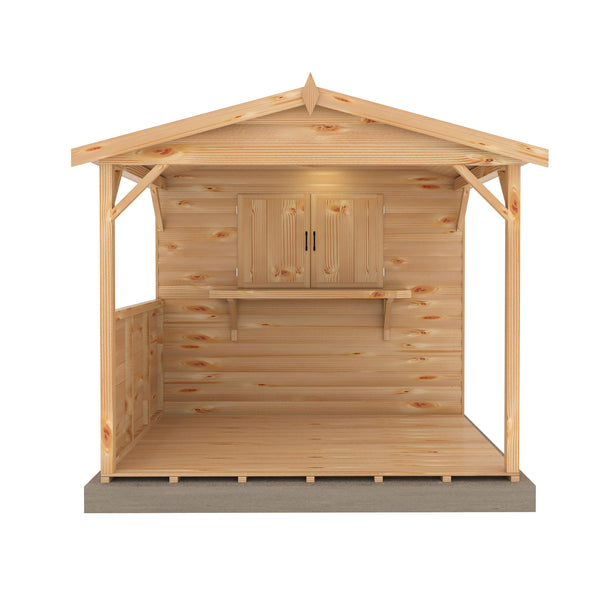 Baroki Garden Bar - Premium wooden outdoor bar for entertaining