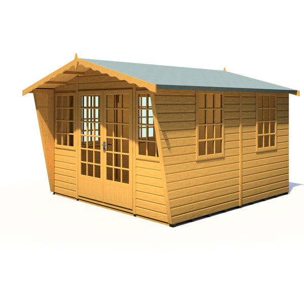 Beaulieu 10x10 Summerhouse 12mm Shiplap