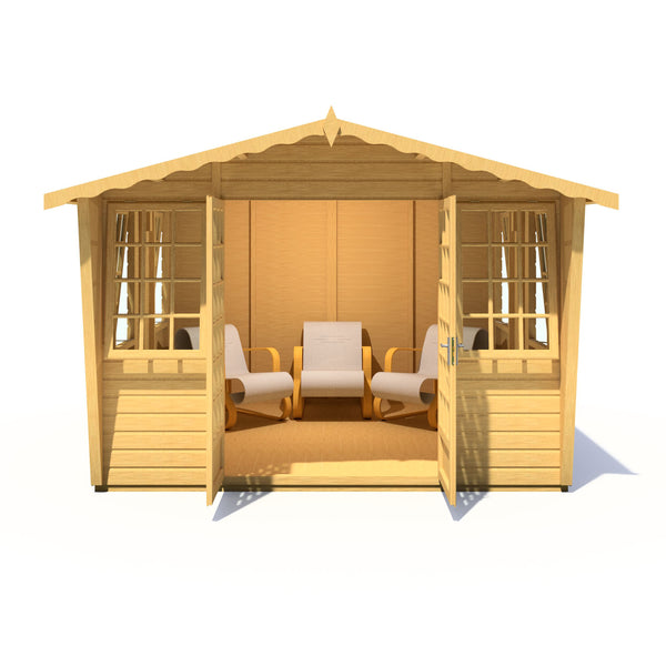 Beaulieu 10x10 Summerhouse 12mm Shiplap
